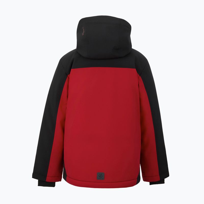 Detská lyžiarska bunda Dare 2b Cheery black/danger red 11