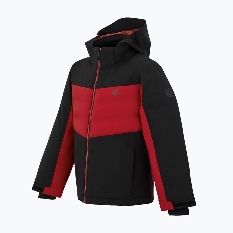 Detská lyžiarska bunda Dare 2b Cheery black/danger red 12