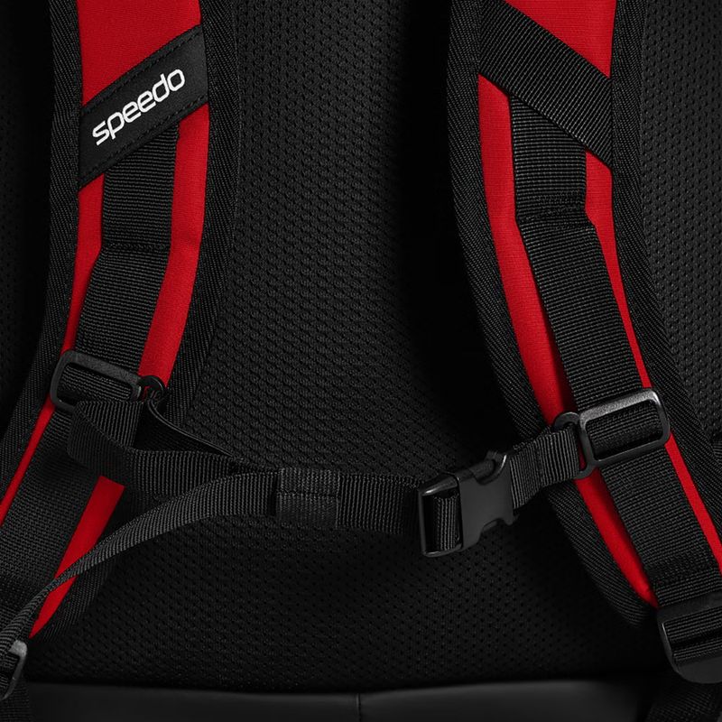 Plavecký batoh Speedo Team 35 l speedo red 6