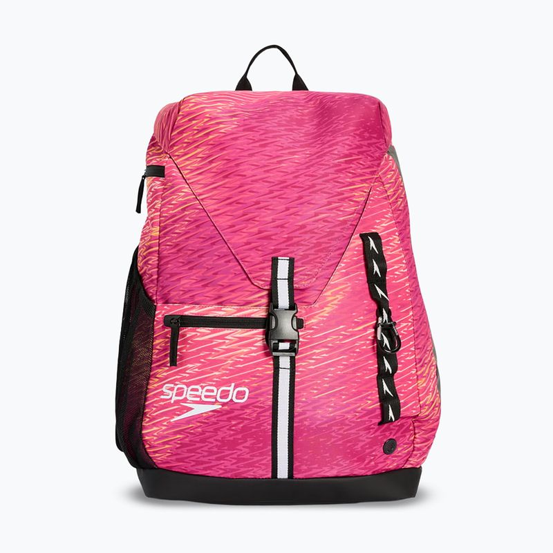 Plavecký batoh Speedo Team Printed 35 l opaline margarita pink