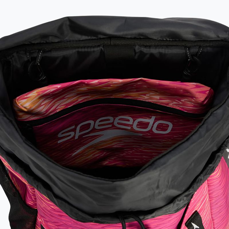 Plavecký batoh Speedo Team Printed 35 l opaline margarita pink 10