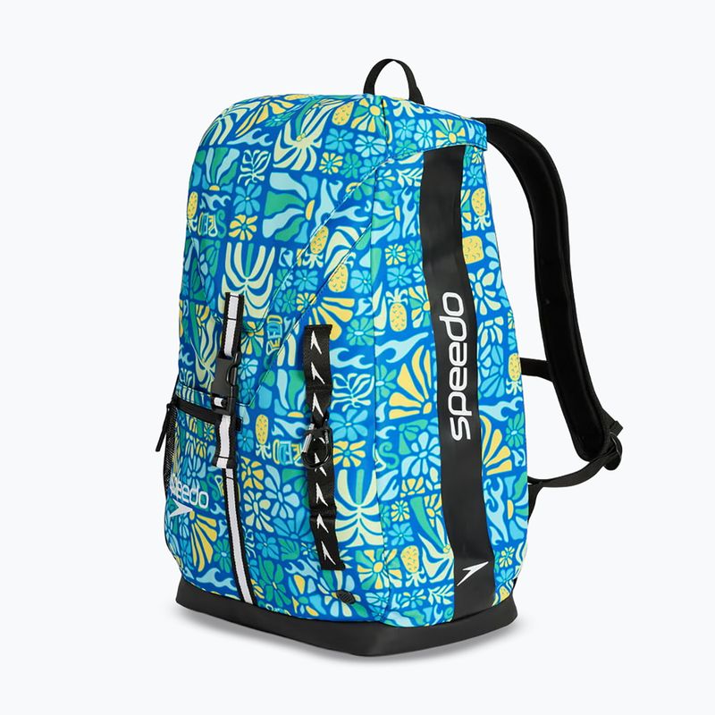 Plavecký batoh Speedo Team Printed 35 l summer stamp deep sapphire 2
