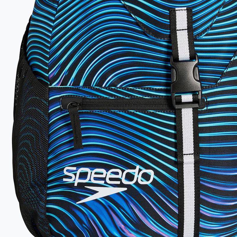 Plavecký batoh Speedo Team Printed 35 l summer stamp deep sapphire 5