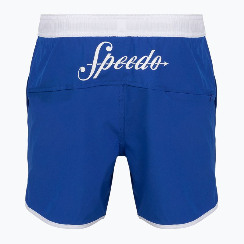 Pánske plavecké šortky Speedo Jetstream Retro Logo Volley 16" 8-005082002 Turkish Sea 2