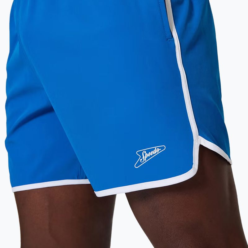 Pánske plavecké šortky Speedo Jetstream Retro Logo Volley 16" 8-005082002 Turkish Sea 7