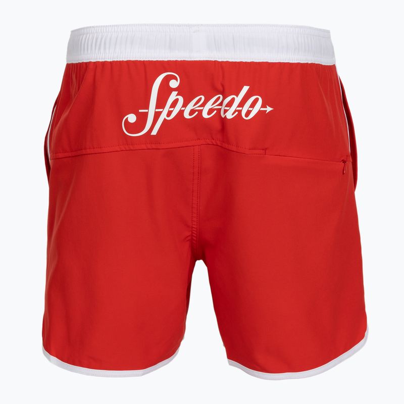 Pánske plavecké šortky Speedo Jetstream Retro Logo Volley 16" 8-005082003 high risk red 2