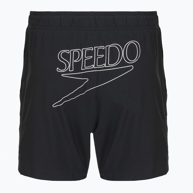 Pánske plavecké šortky Speedo Classic Logo Volley 16" anthracite 2