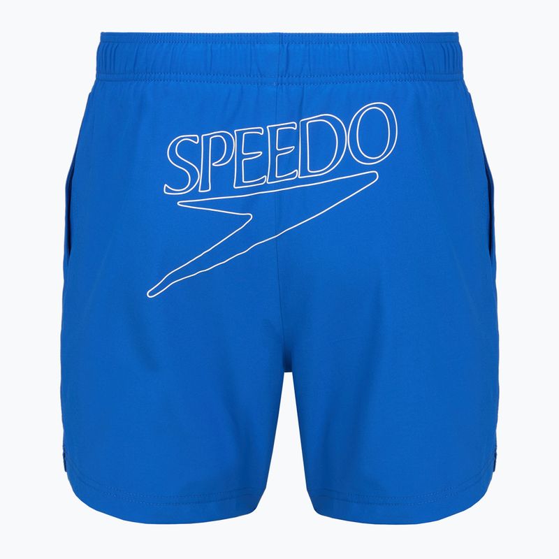 Pánske plavecké šortky Speedo Classic Logo Volley 16" Turkish Sea 2