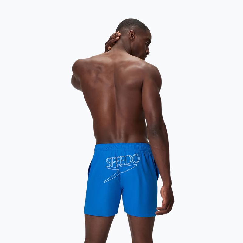 Pánske plavecké šortky Speedo Classic Logo Volley 16" Turkish Sea 2