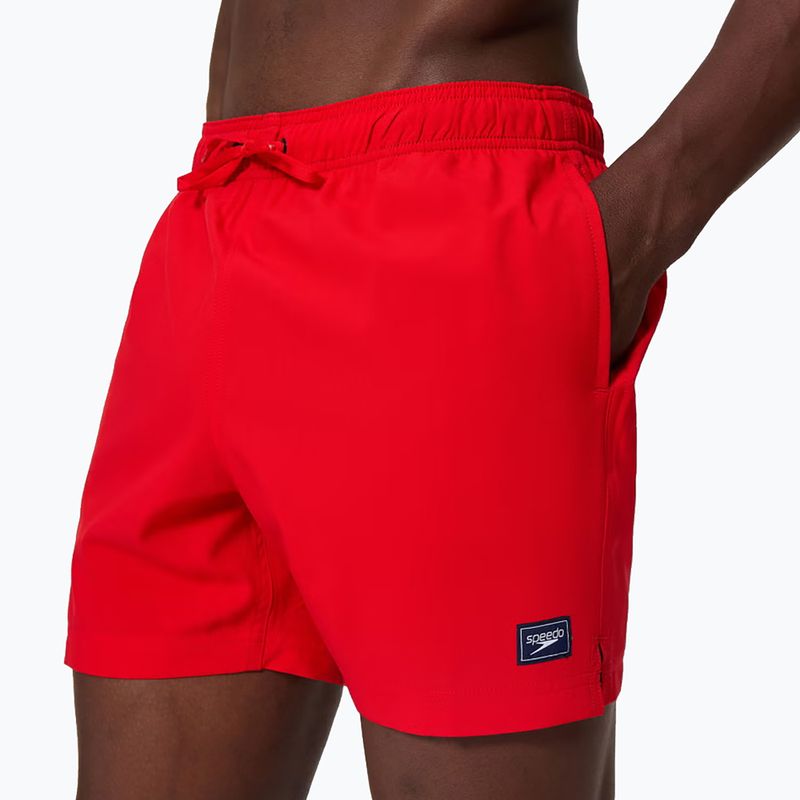 Pánske plavecké šortky Speedo Classic Logo Volley 16" high risk red 4