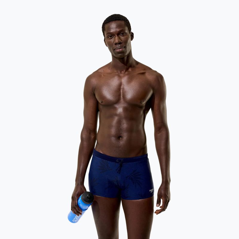Pánske plavecké boxerky Speedo Valmilton Aquashort peacoat/navy 3
