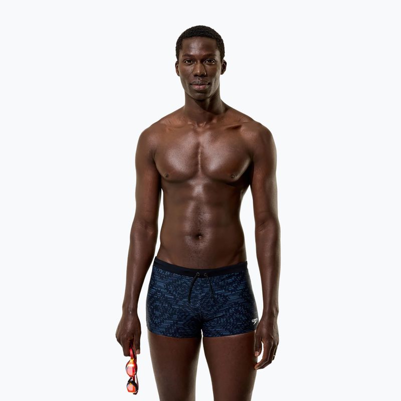 Pánske plavecké boxerky Speedo Valmilton Aquashort anthracite 3