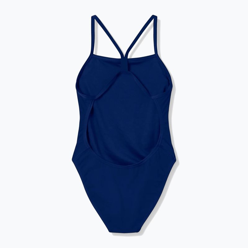 Dámske jednodielne plavky Speedo Solid Endurancex V-Back 2.0 team navy 2