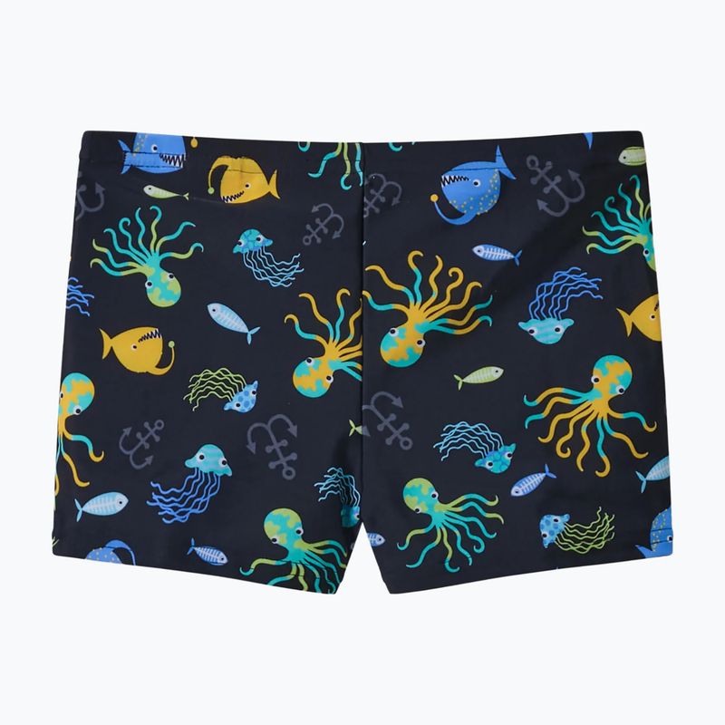 Pánske plavecké boxerky Speedo Print Aquashort anthracite 2