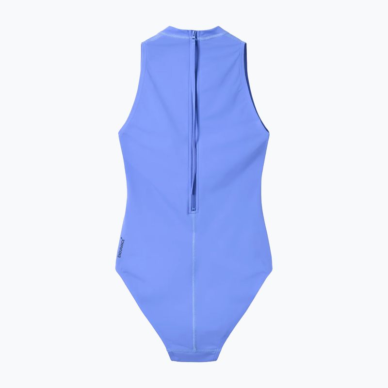 Dámske jednodielne plavky Speedo Endurance+ Logo Hydrasuit moonlight lavender 7