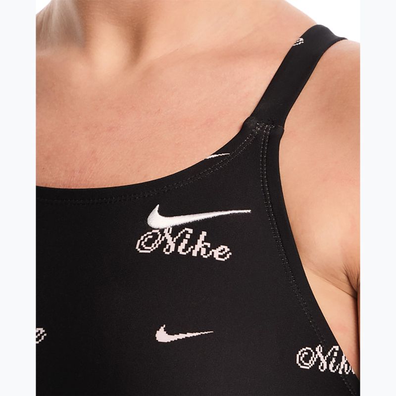 Dámske jednodielne plavky Nike Hydrastrong Multi Pr jet black 4
