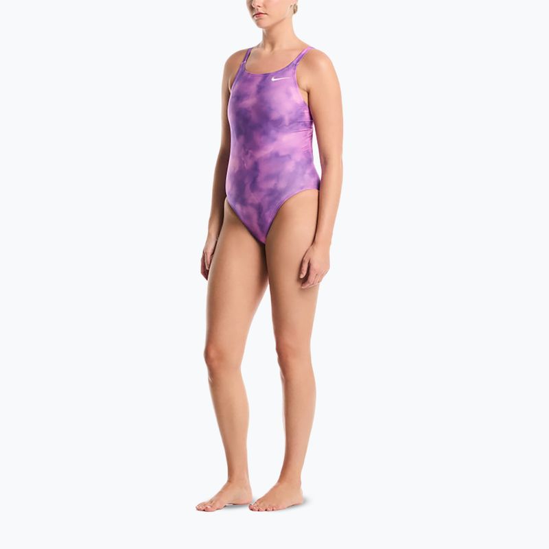 Dámske jednodielne plavky Nike Hydrastrong Multi Pr light magenta 2