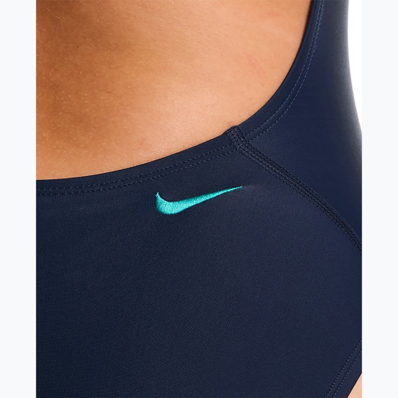 Dámske jednodielne plavky Nike Logo Graphic energy 5