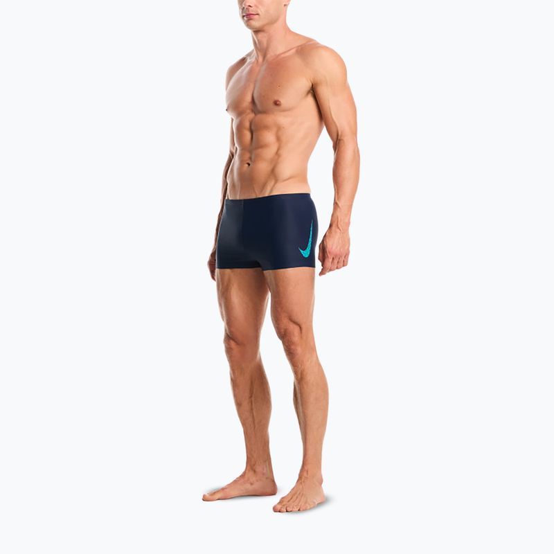 Plavky Nike Logo Graphic Square Leg energy 2