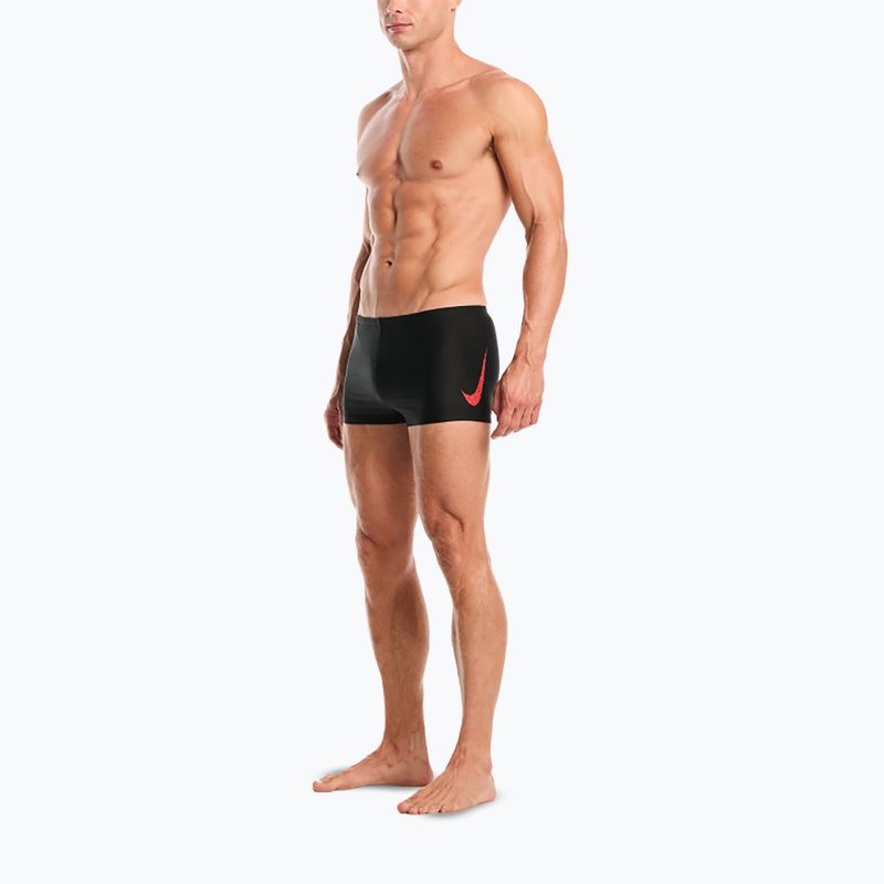 Plavky Nike Logo Graphic Square Leg University Red 2