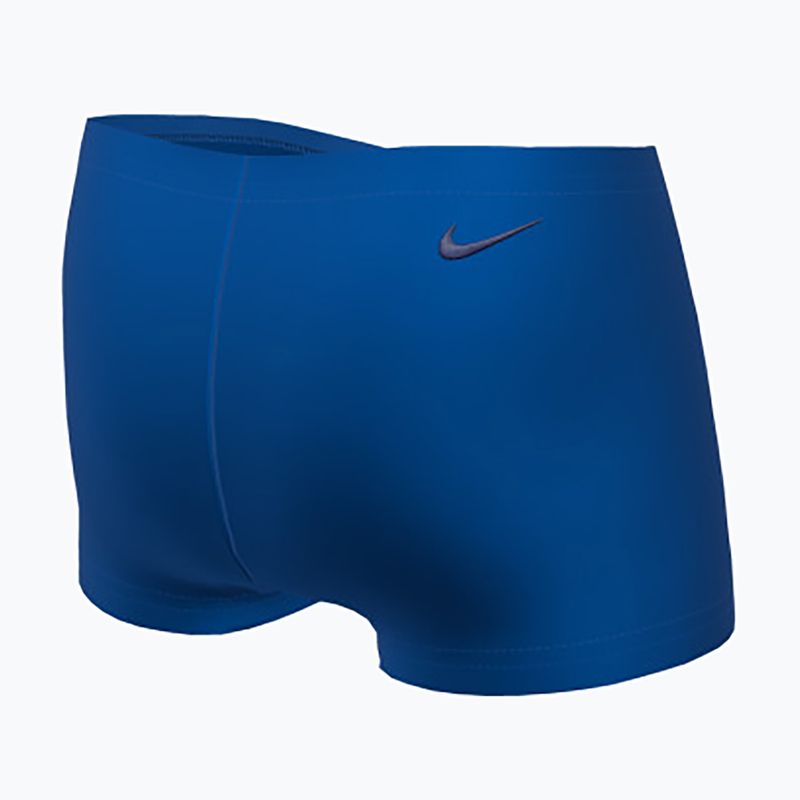 Chlapčenské plavecké boxerky Nike Logo Graphic Square Leg game royal 2