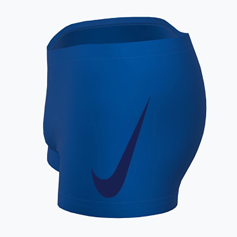 Chlapčenské plavecké boxerky Nike Logo Graphic Square Leg game royal 3