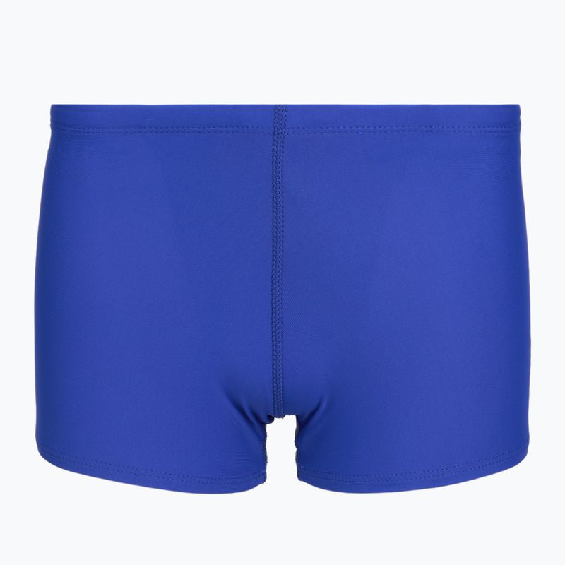 Chlapčenské plavecké boxerky Nike Logo Graphic Square Leg game royal