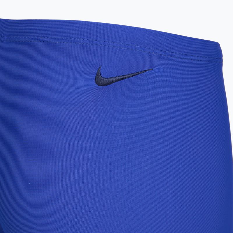 Chlapčenské plavecké boxerky Nike Logo Graphic Square Leg game royal 4