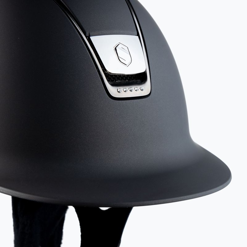 Samshield Shadowmatt 5 Swarovski hnedá jazdecká prilba 3125659667491 6