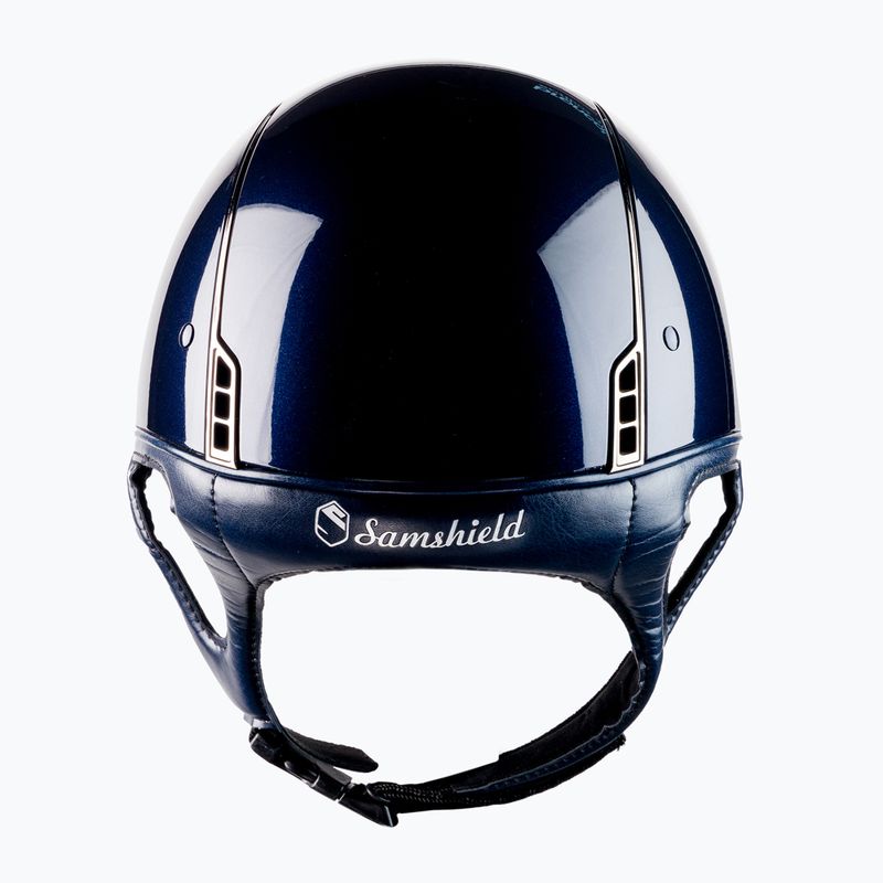 Samshield Shadow Glossy navy blue jazdecká prilba 3125659666968 3