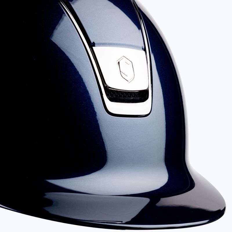 Samshield Shadow Glossy navy blue jazdecká prilba 3125659666968 6