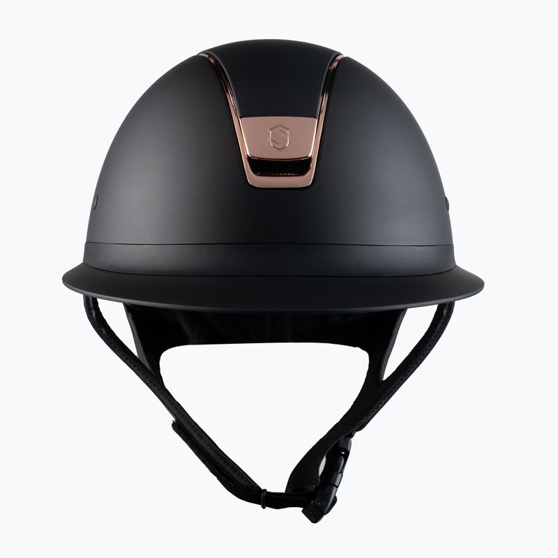 Samshield Miss Shield Shadowmatt jazdecká prilba rose gold, black 3125659493526 2