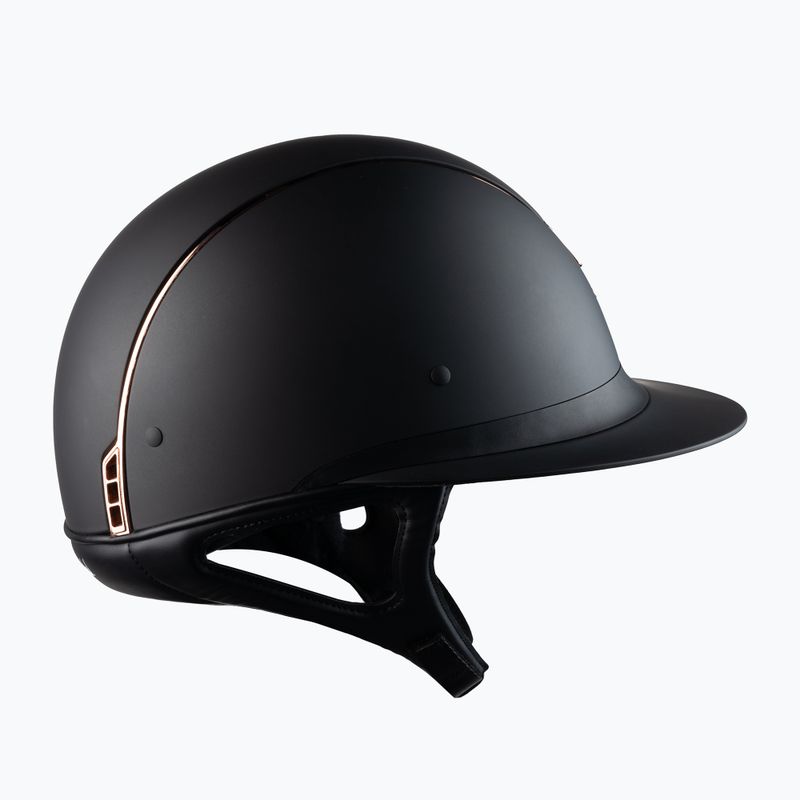 Samshield Miss Shield Shadowmatt jazdecká prilba rose gold, black 3125659493526 4