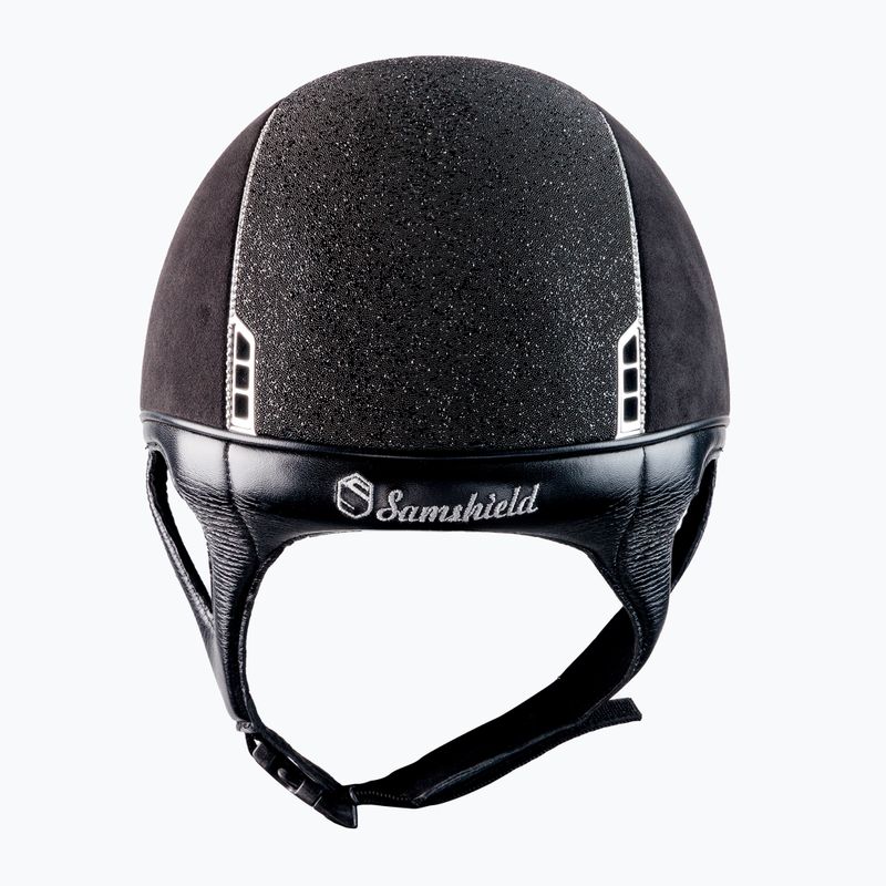 Samshield Premium Top Crystal 255 jazdecká prilba čierna 3125659034446 3