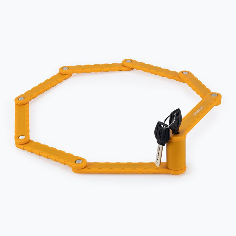Zámok na bicykel Gerda Fold Lite 950V žltý 0SF00095000.MXV2YP 2