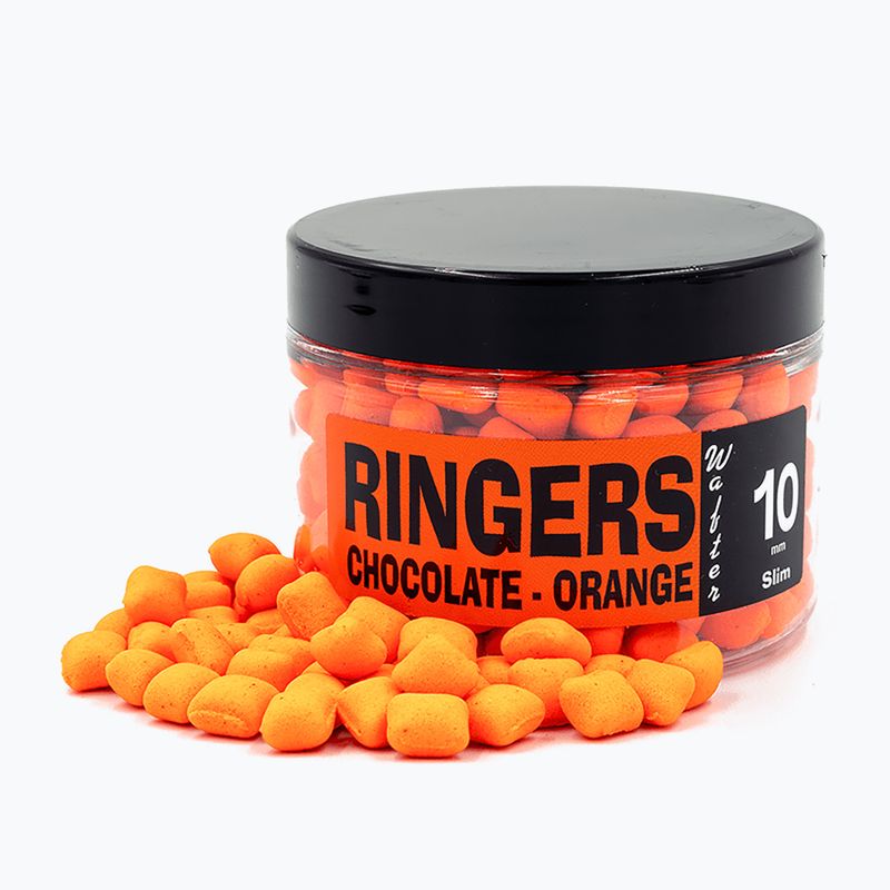 Ringers New Orange Thins proteínová návnada Čokoláda 10mm 150ml PRNG87