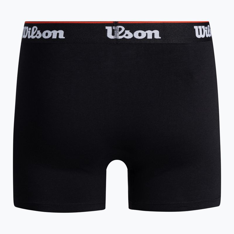 Pánske boxerky Wilson 2-Pack black W875M-270M 4