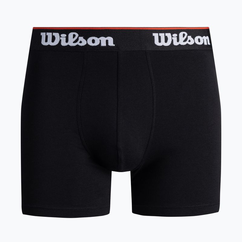 Pánske boxerky Wilson 2-Pack čierne, sivé W875H-270M 2