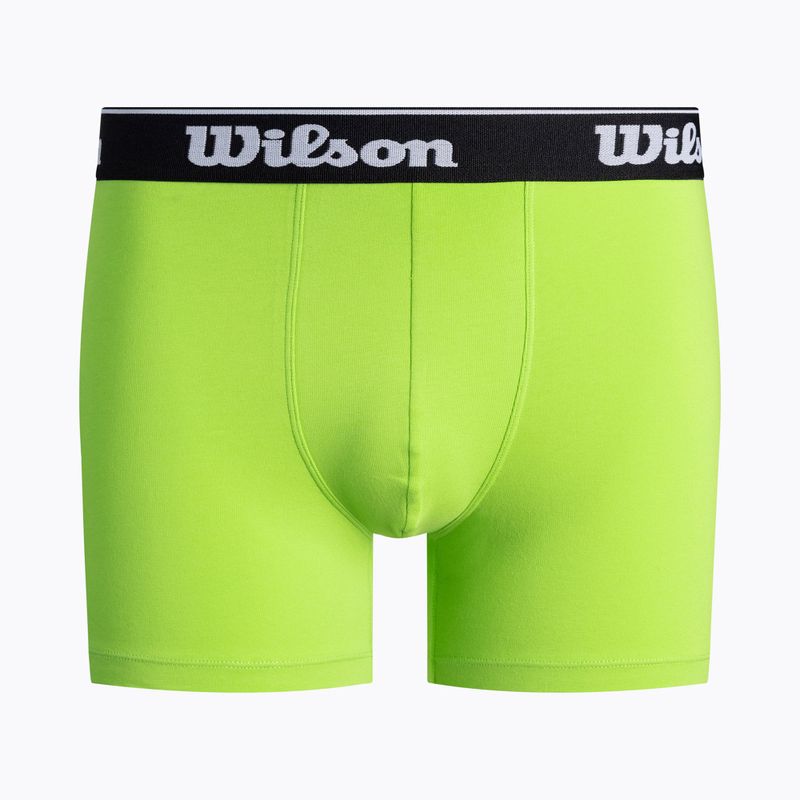 Pánske boxerky Wilson 2 pack black/green W875V-270M 3