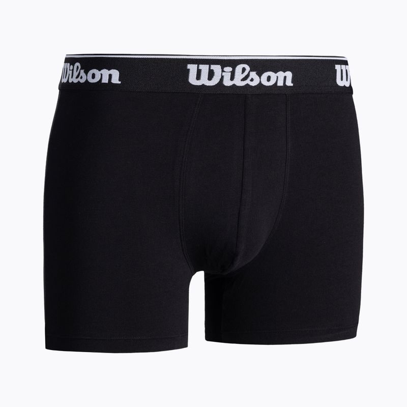 Pánske boxerky Wilson 2 pack black/green W875V-270M 6