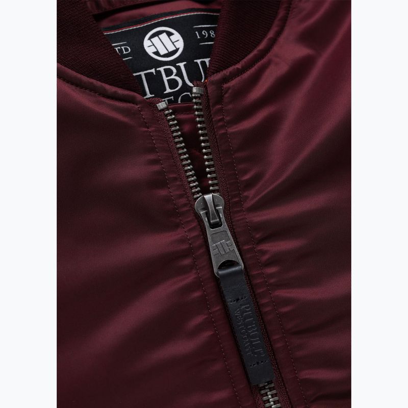 Pánska bunda Pitbull Ma 1 Verano Bomber black 6