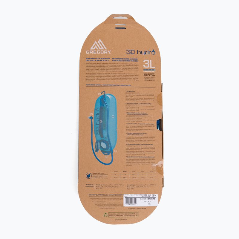 Gregory 3D Hydro 3L rezervoár Eu 126864 3