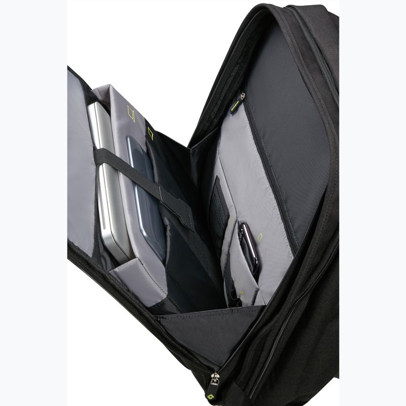 Samsonite Securipack 30 l mestský batoh čierna oceľ 7