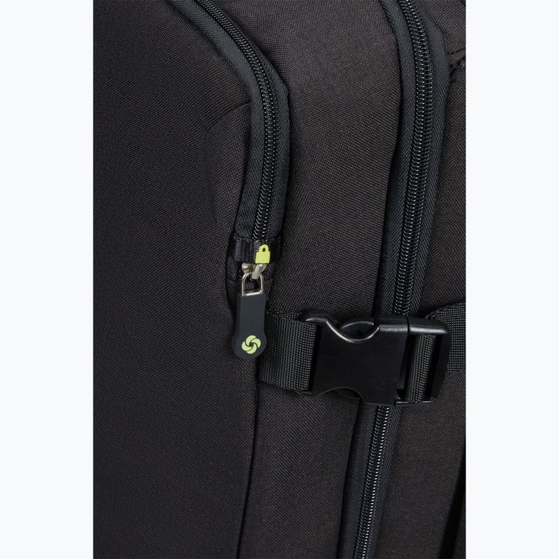 Cestovný kufor Samsonite Securipack 39 l čierna oceľ 8