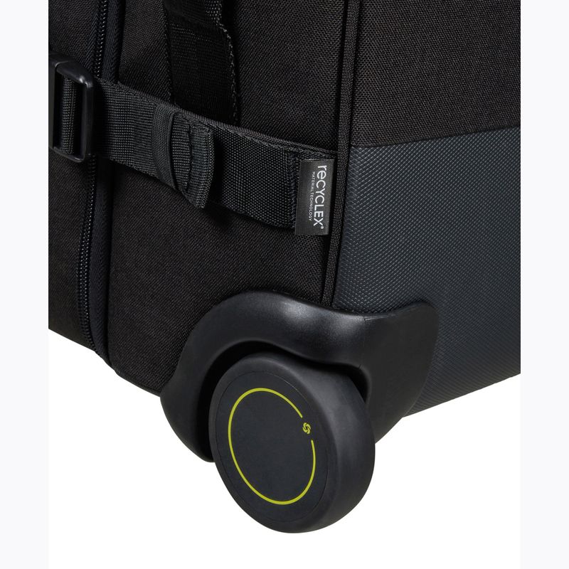 Cestovný kufor Samsonite Securipack 39 l čierna oceľ 9