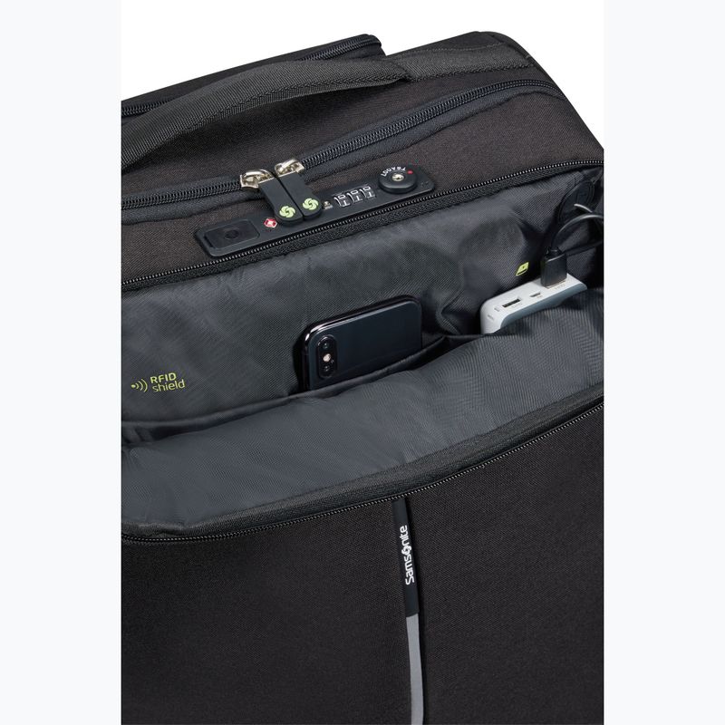 Cestovný kufor Samsonite Securipack 39 l čierna oceľ 11