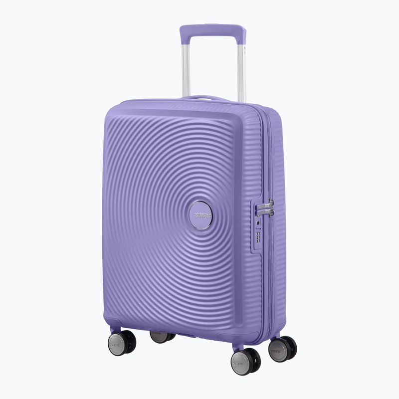 Cestovný kufor American Tourister Soundbox 41 l levanduľový 2
