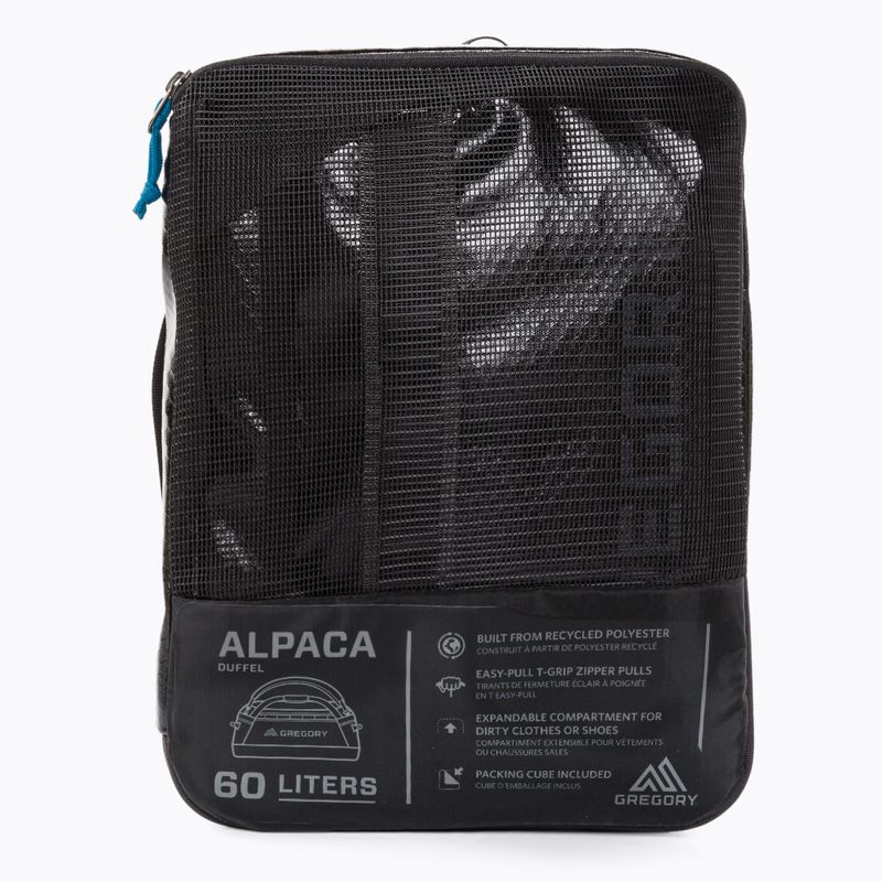 Turistická taška Gregory Alpaca 60 l obsidiánová čierna 7