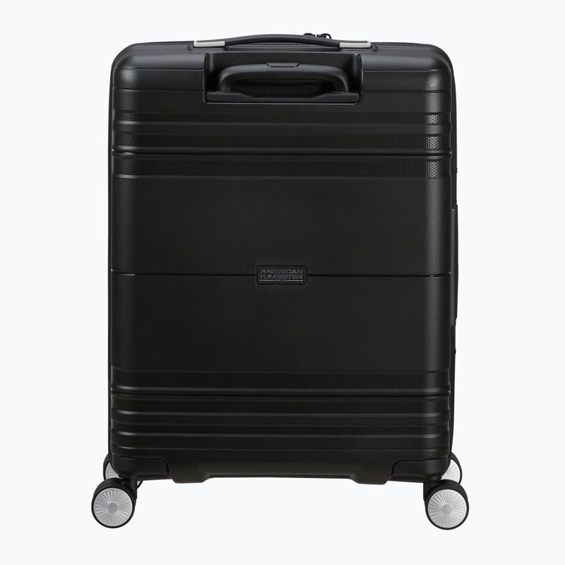 Cestovný kufor American Tourister Spinner 55 EXP 45 l sivý/melanžový