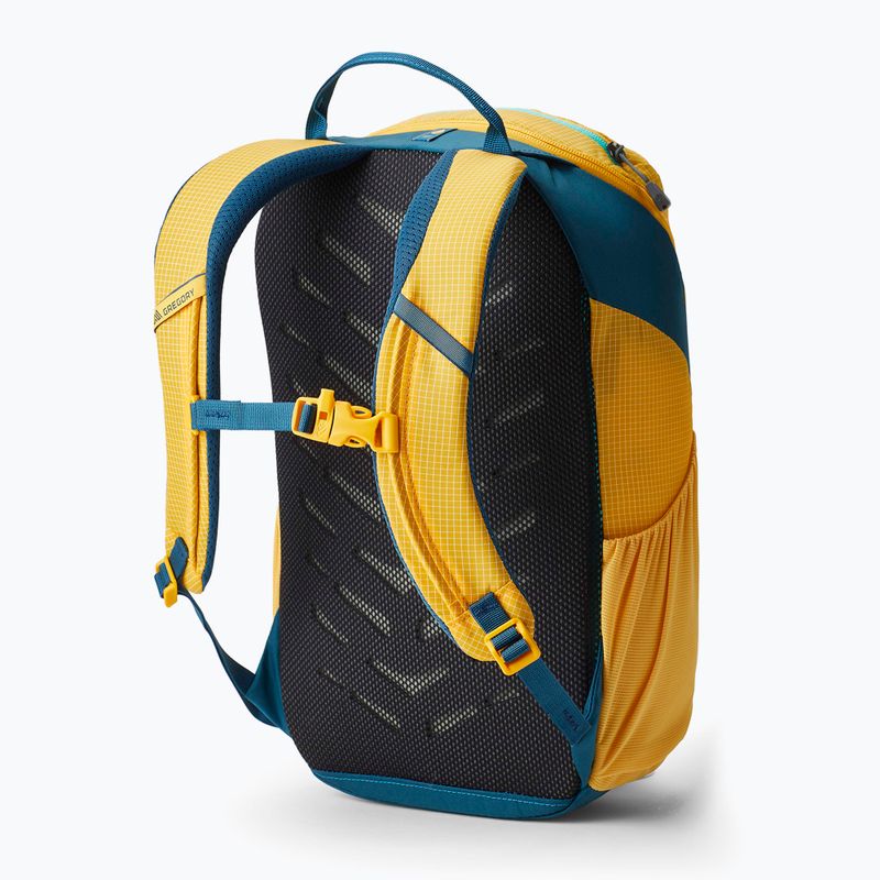 Detský turistický batoh Gregory Wander 8 l aqua yellow 2